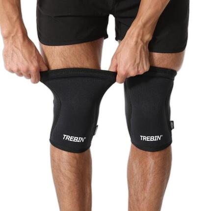 Manchons de genou Trebin 7 mm – maintien et compression – taille M