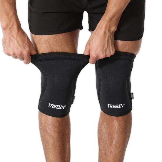 Manchons de genou Trebin 7 mm – maintien et compression – taille M