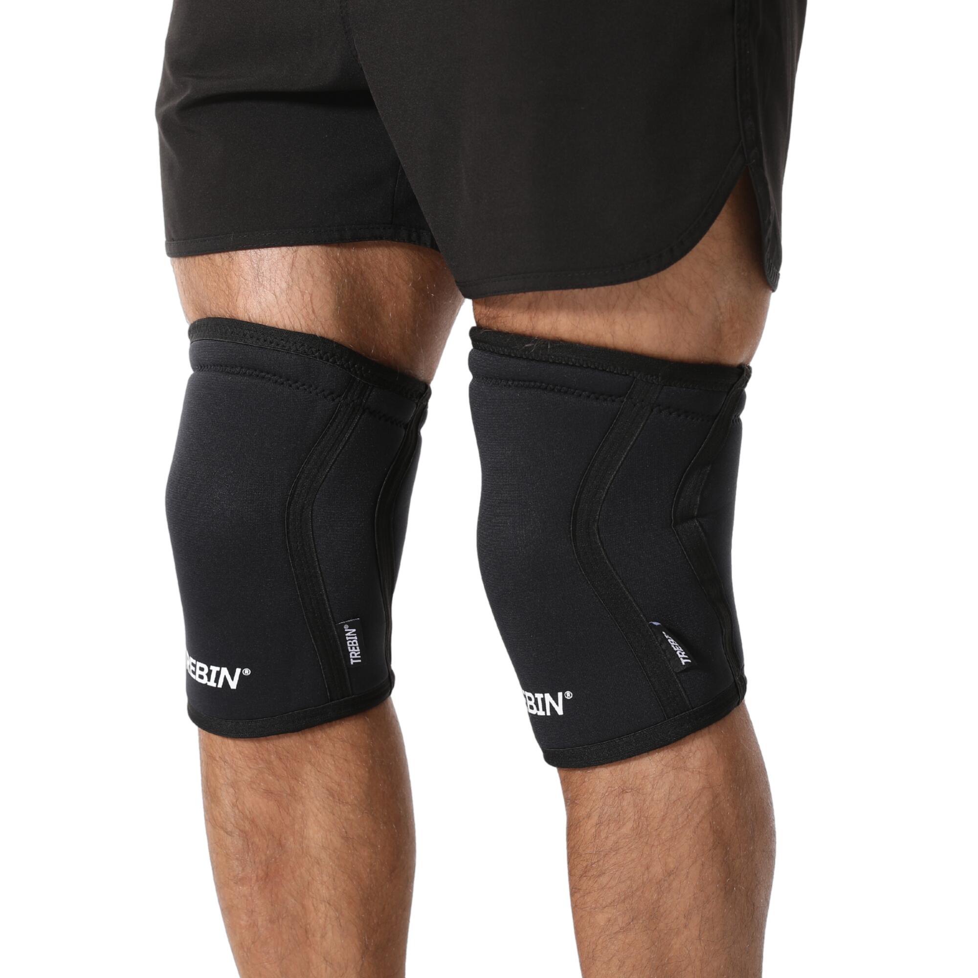 Trebin Knie Sleeves 7 mm – compressie en ondersteuning – maat L 3/7