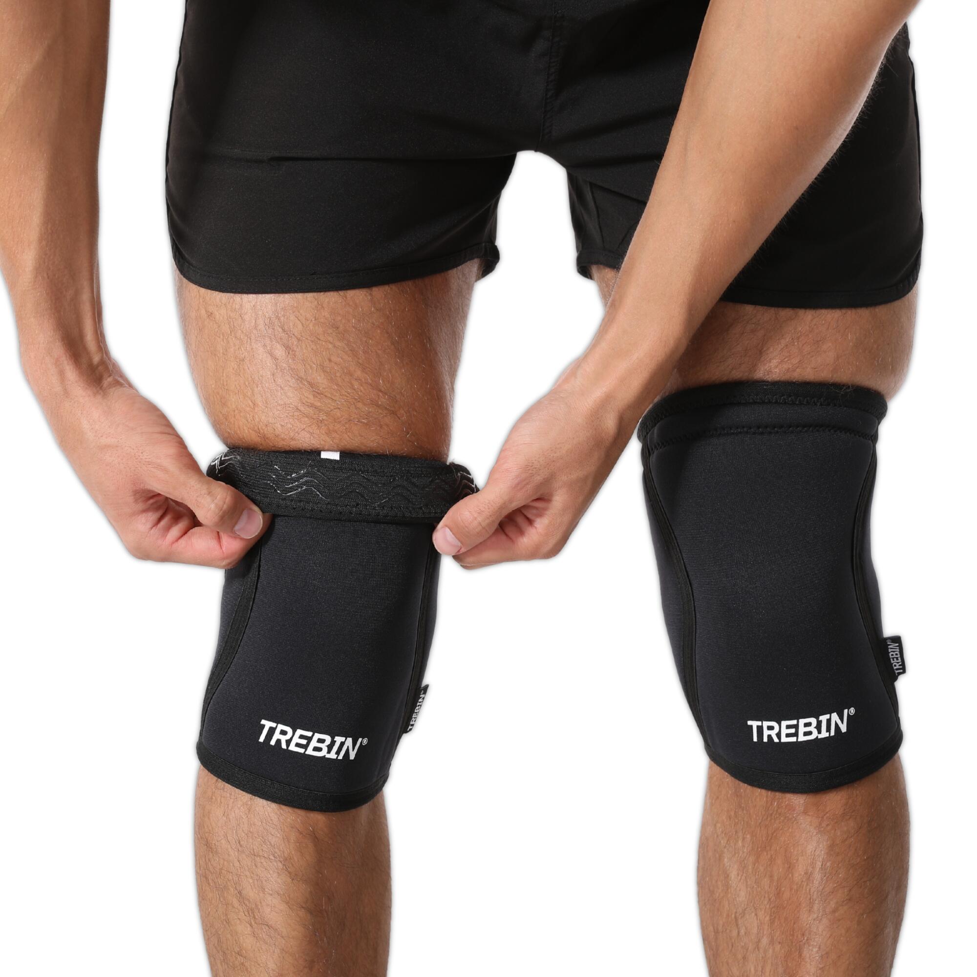 Trebin Knie Sleeves 7 mm – compressie en ondersteuning – maat L 2/7