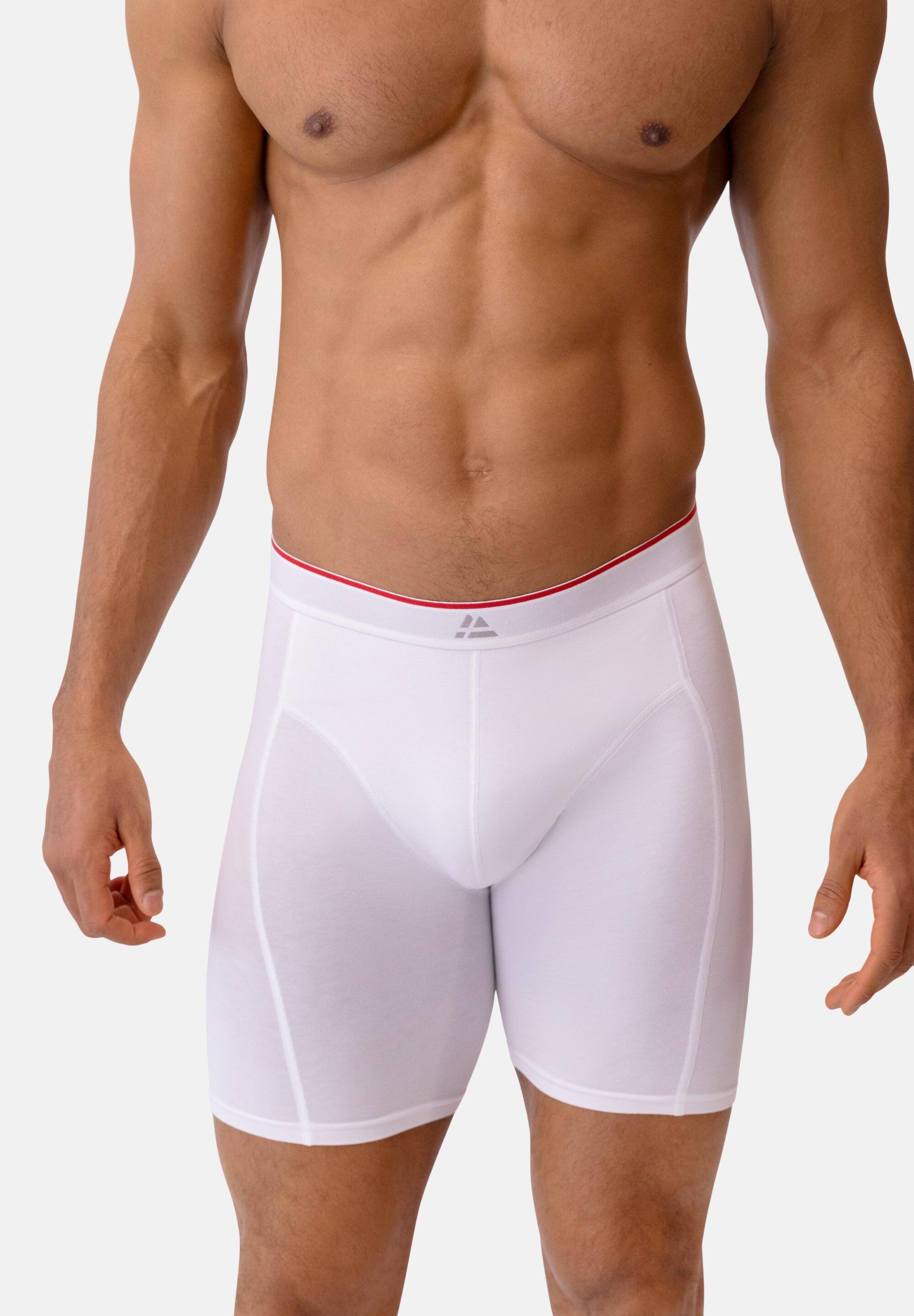 Boxers de bambú pierna larga extra 6 pares 5/6