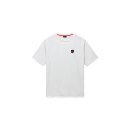 Tee Shirt Napapijri S-badge Ss 1 Dark Olive