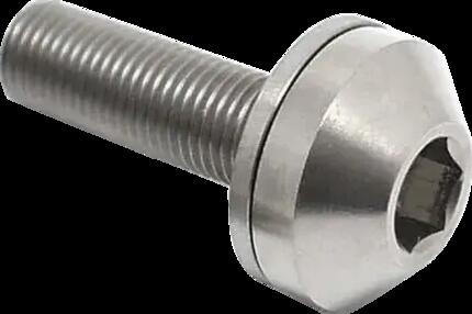 BMX Części TLC Metric Titanium BMX Śruba do piasty - 14mm - Natural