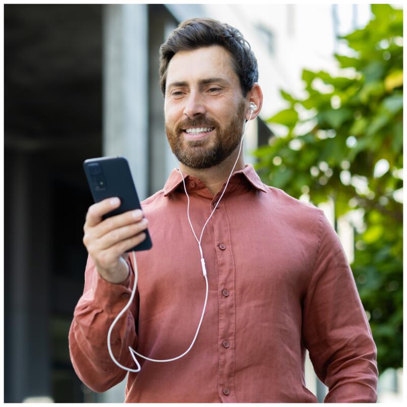 Forever EP-02 bedrade in-ear oordopjes USB-C wit 7/7