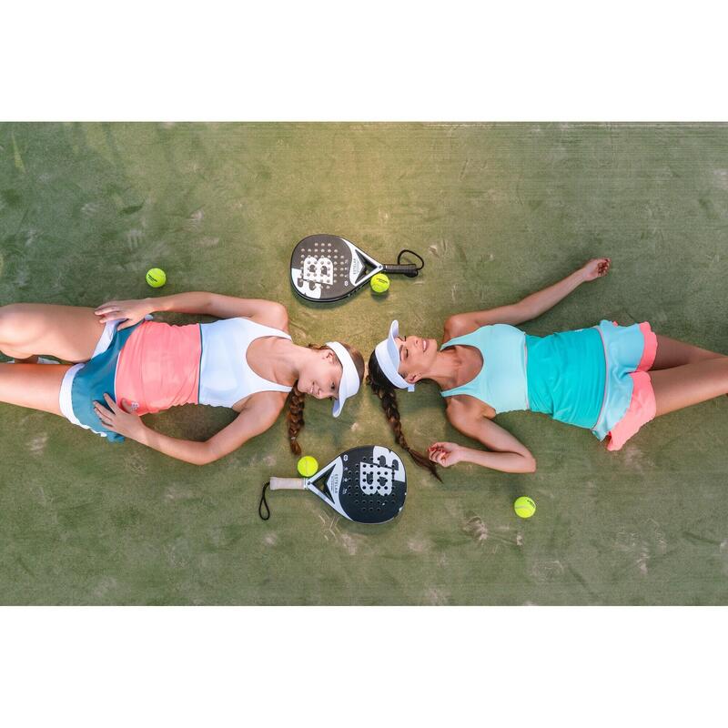 Fusta de tenis și padel pentru femei Belén Berbel Palermo Coral