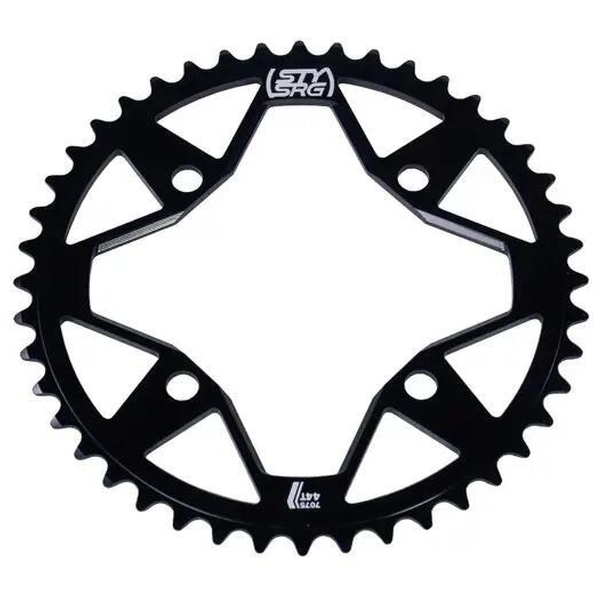 BMX Zębatki Stay Strong 4-Śruba 7075 Aluminium Zębatka BMX - Czarny - 49T