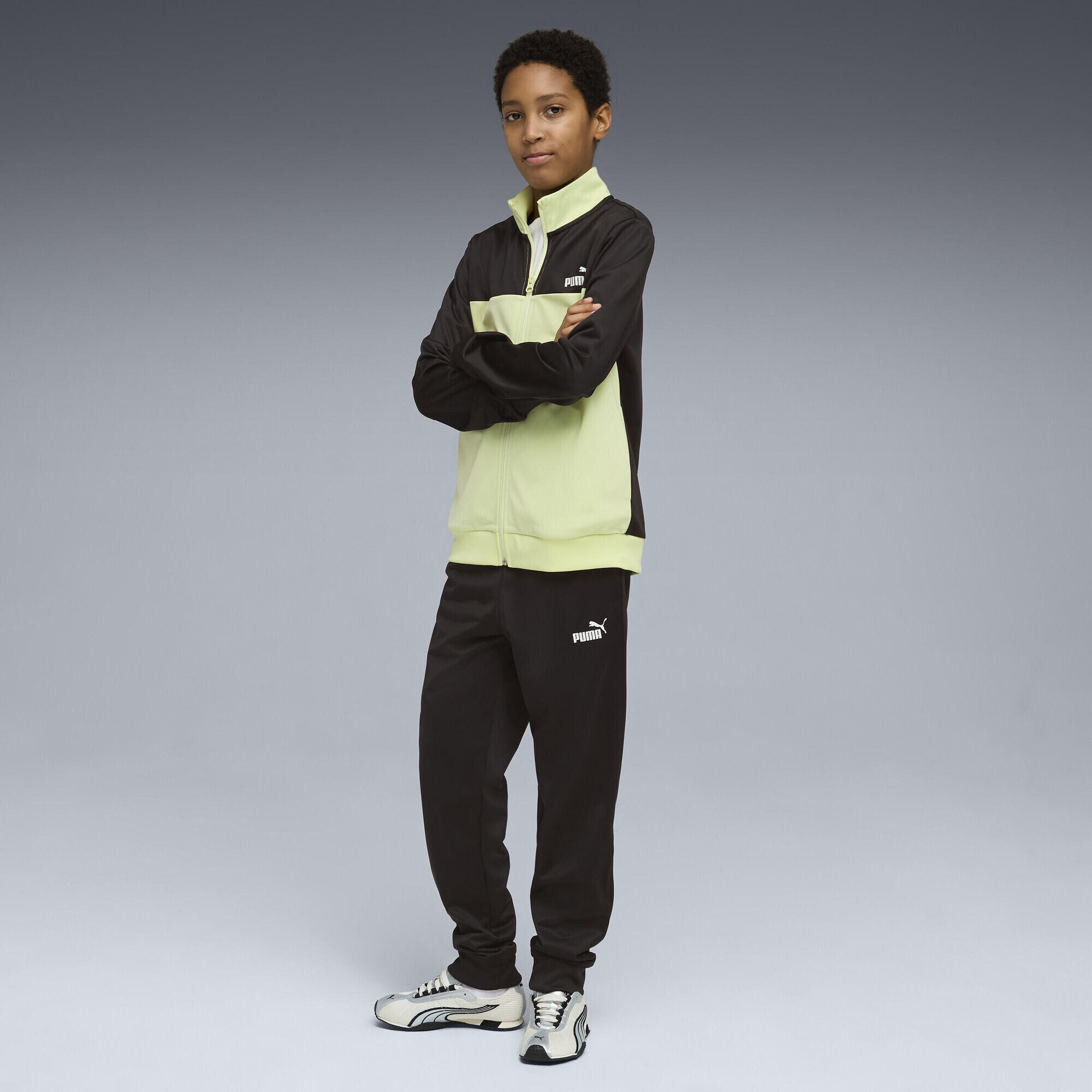 Fato de treino corrida rapazes fecho de correr PUMA 2/5