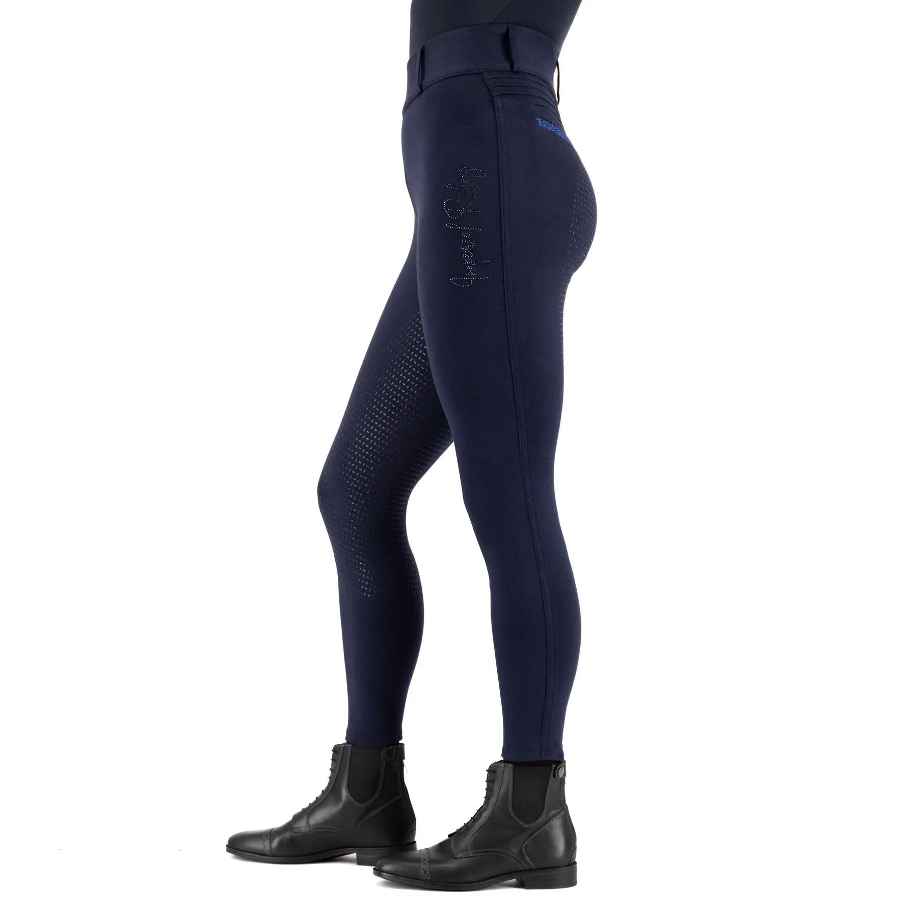 Leggings da equitazione full grip da donna Imperial Riding Comfi Sparks Winter 3/6
