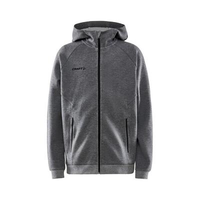 Felpa con cappuccio e zip per bambini Craft core soul