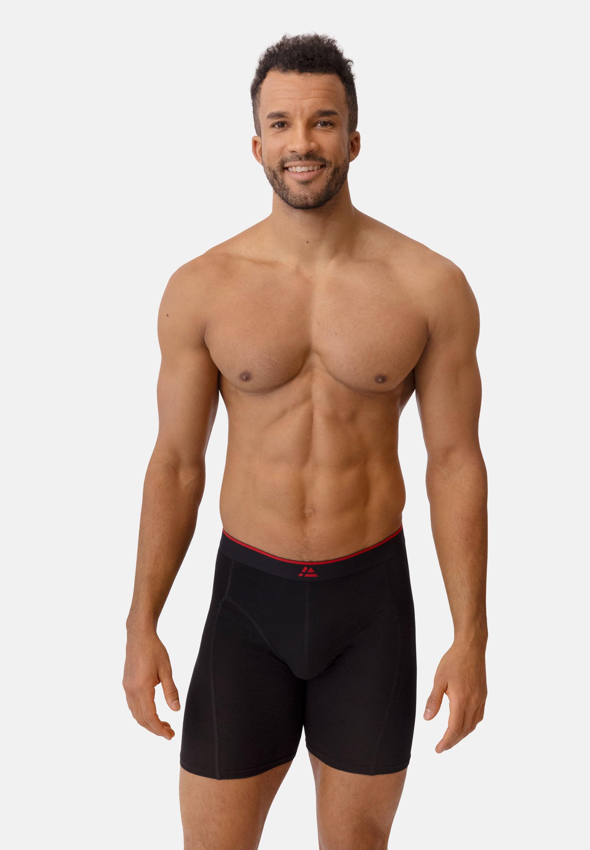 Boxers en bambou jambe extra longue 6 paires 3/6