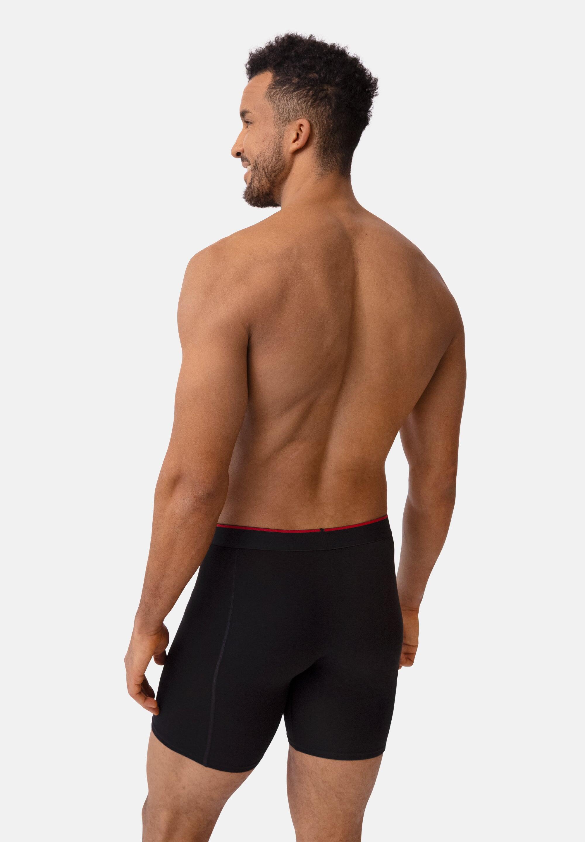 Boxers en bambou jambe extra longue 6 paires 4/6