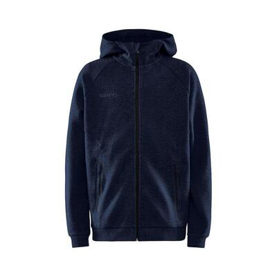 Felpa con cappuccio e zip per bambini Craft core soul