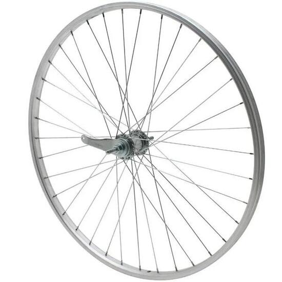 Roue vélo city arrière moyeu acier retropedalage aluminium Velox torpedo 1v.