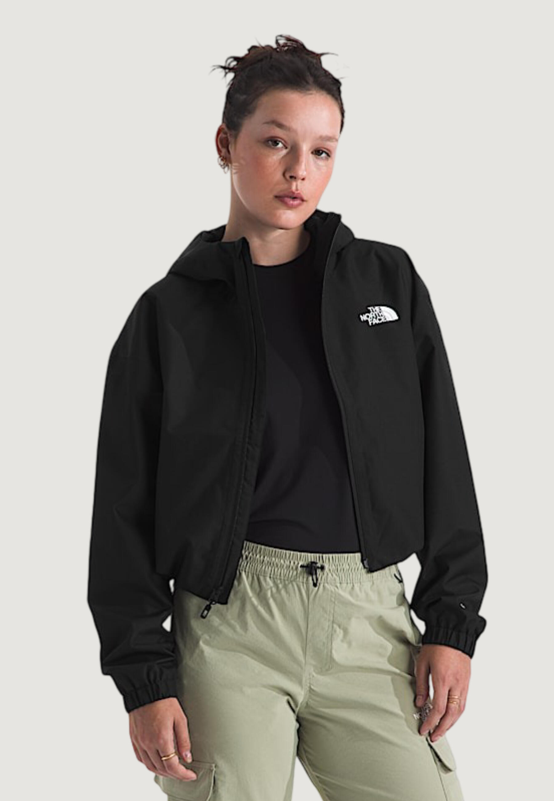 Giacchetti Donna W QUEST MONO CROPPED Nero 2/5