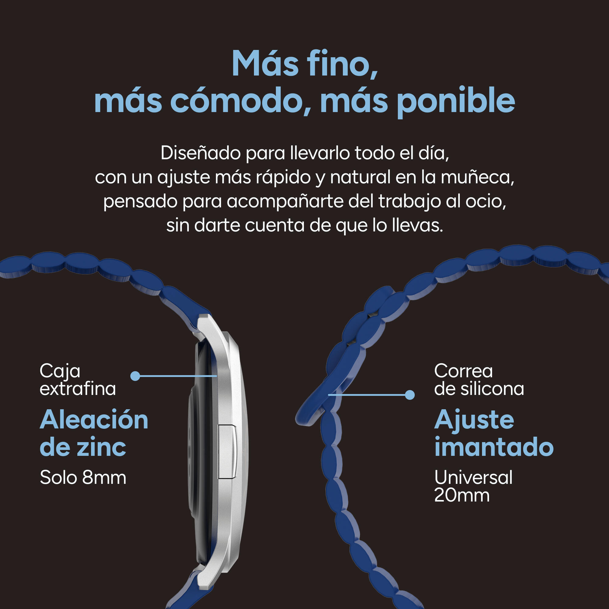 Smartwatch KSIX Core 3 Go 3/8