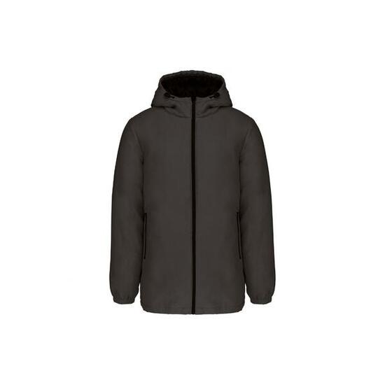 Recykowana parka z kapturem Kariban