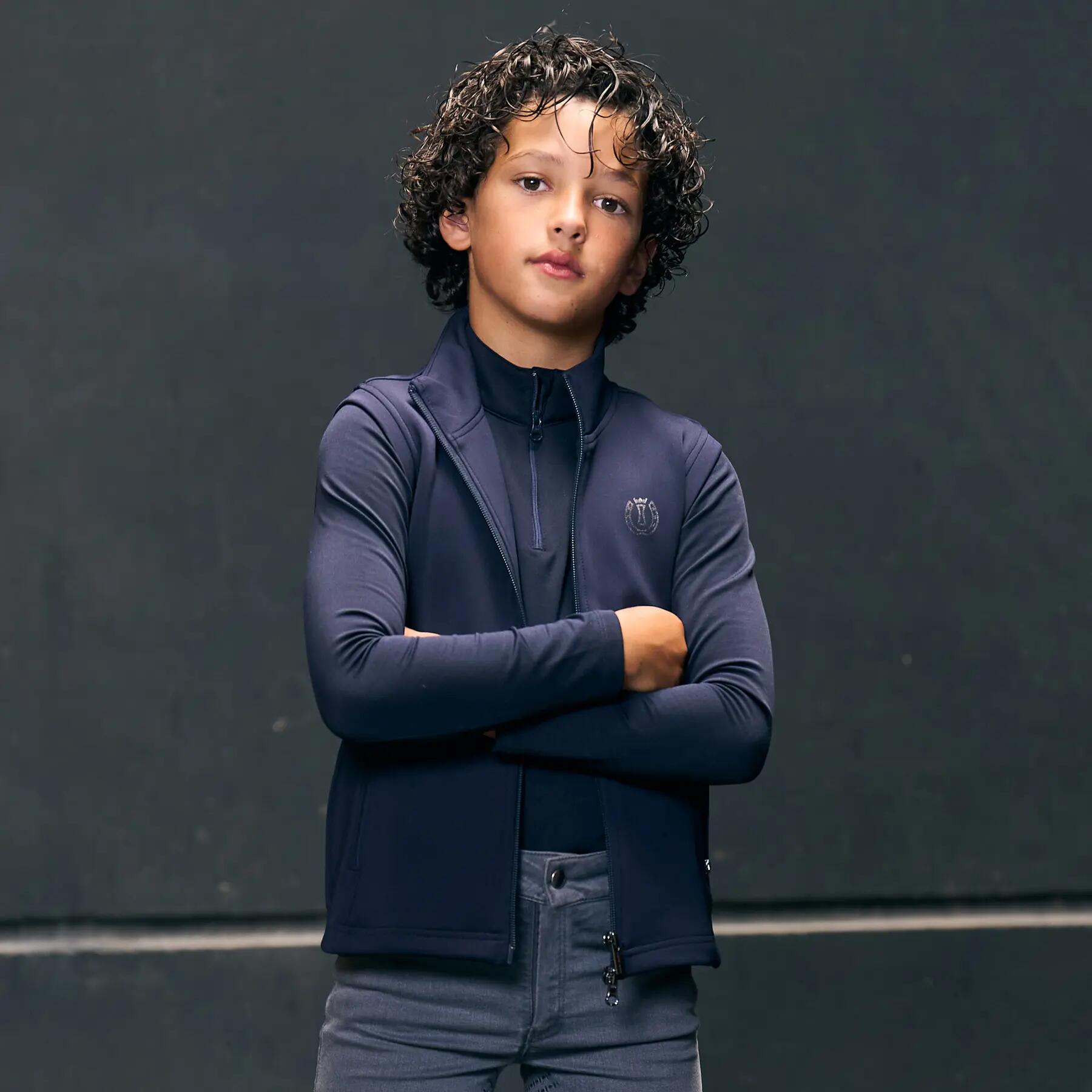 Gilet senza maniche per equitazione bambini Imperial Riding Chris 3/3