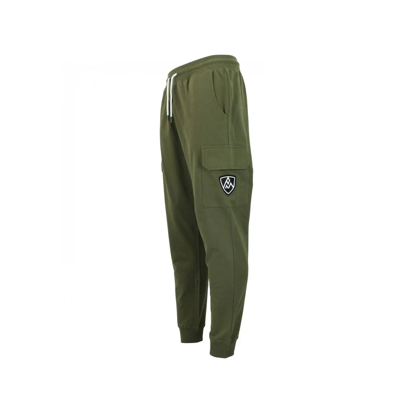 Pantalon de jogging coton Peak Mountain French Terry 3/4