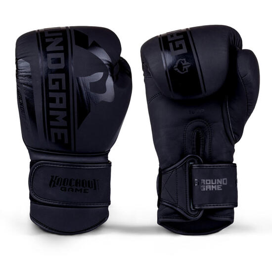Rękawice bokserskie Ground Game Stripe Black