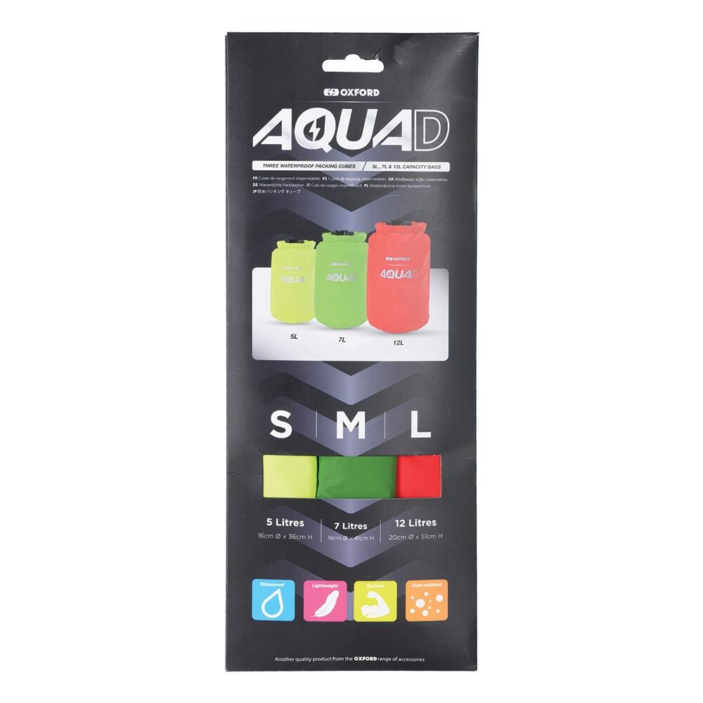 Oxford Aqua D Dry Bags (Pack of 3) 5/5