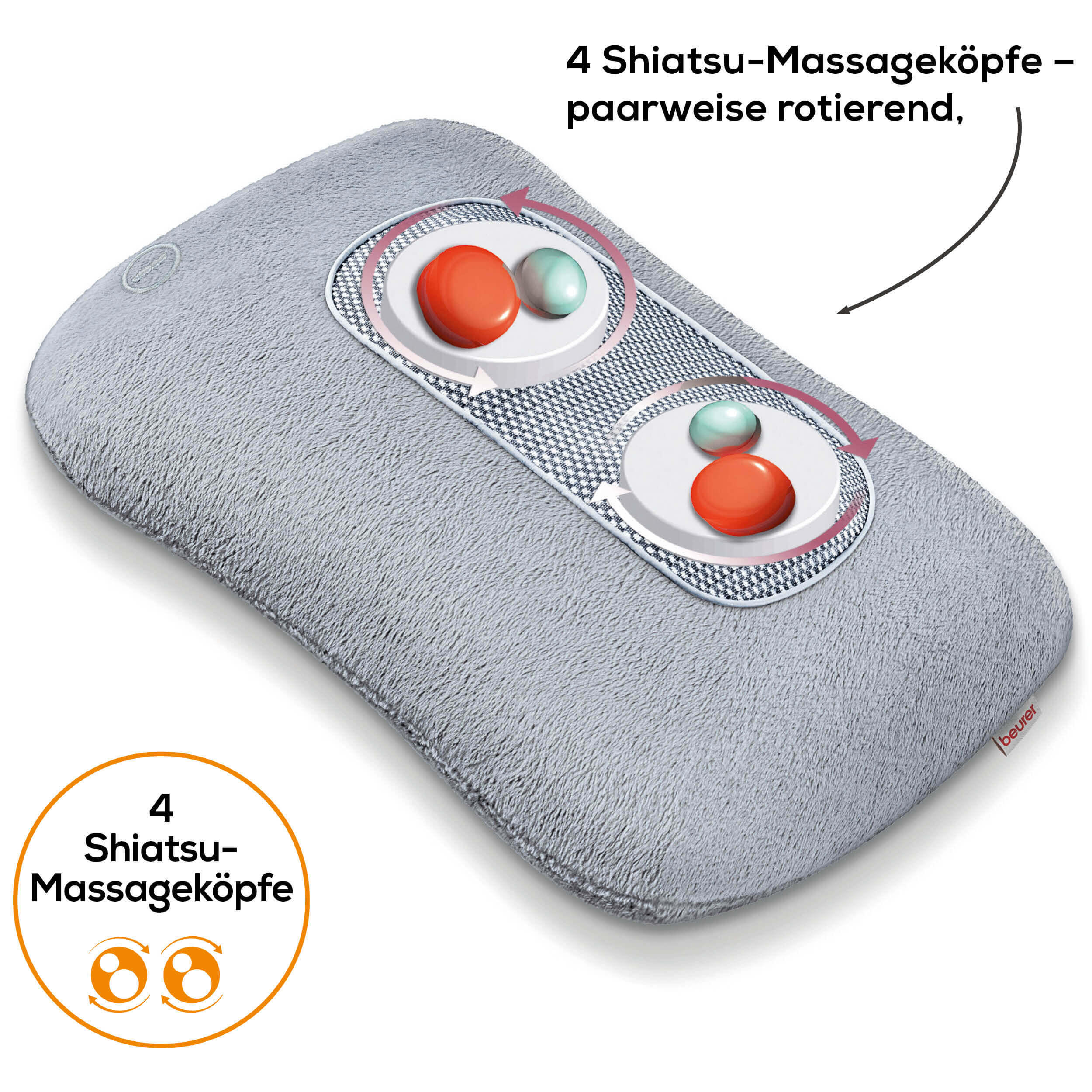 Massagekissen Beurer Shiatsu MG 145 4/5