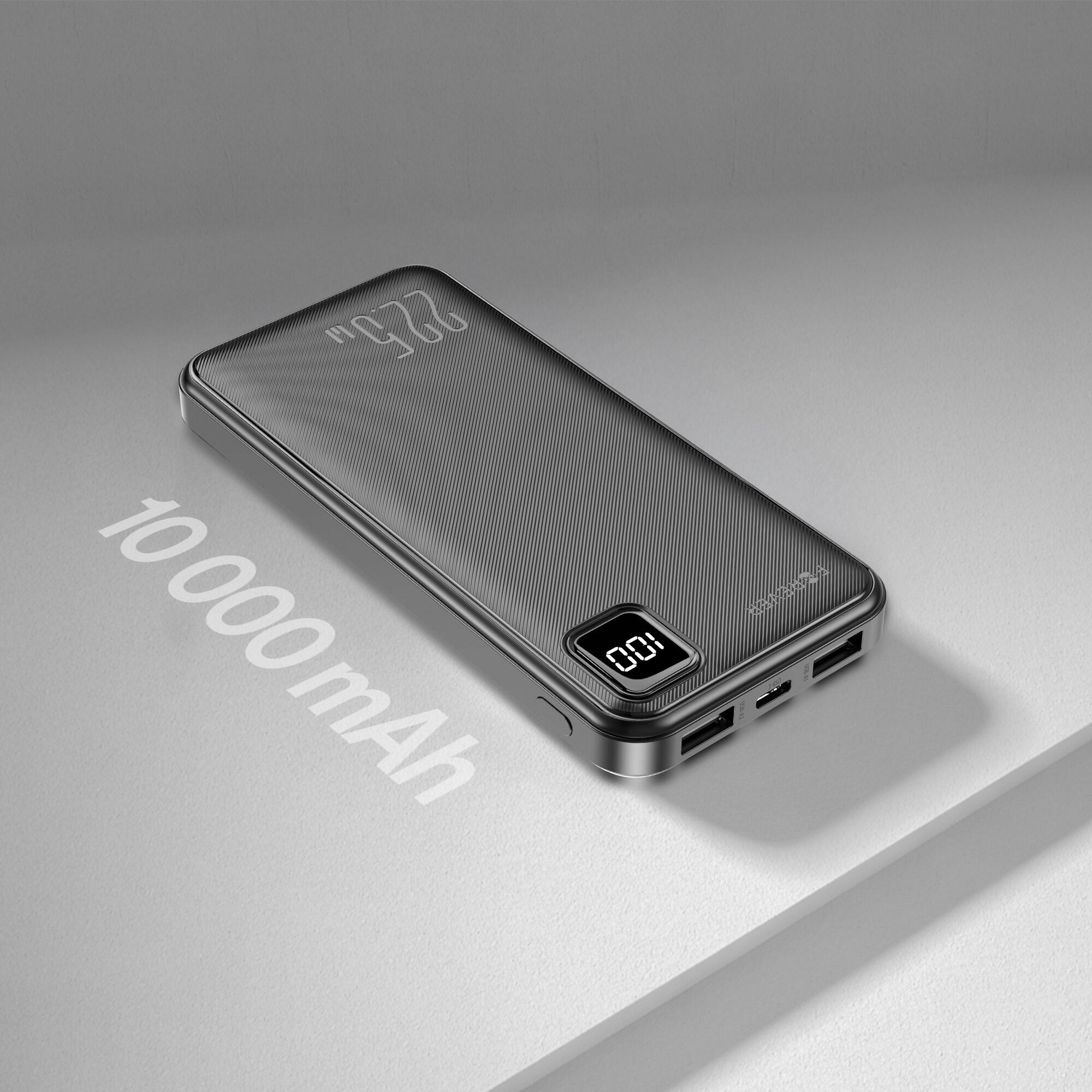 Power bank da campeggio Forever TB-300M PD QC 22,5W 10000 mAh nero 6/7