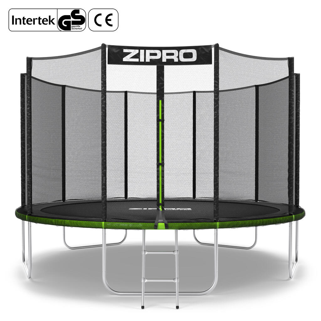 ZIPRO JumpPro OUT 12′ 374 cm Garden Trampoline with Outer Safety Net