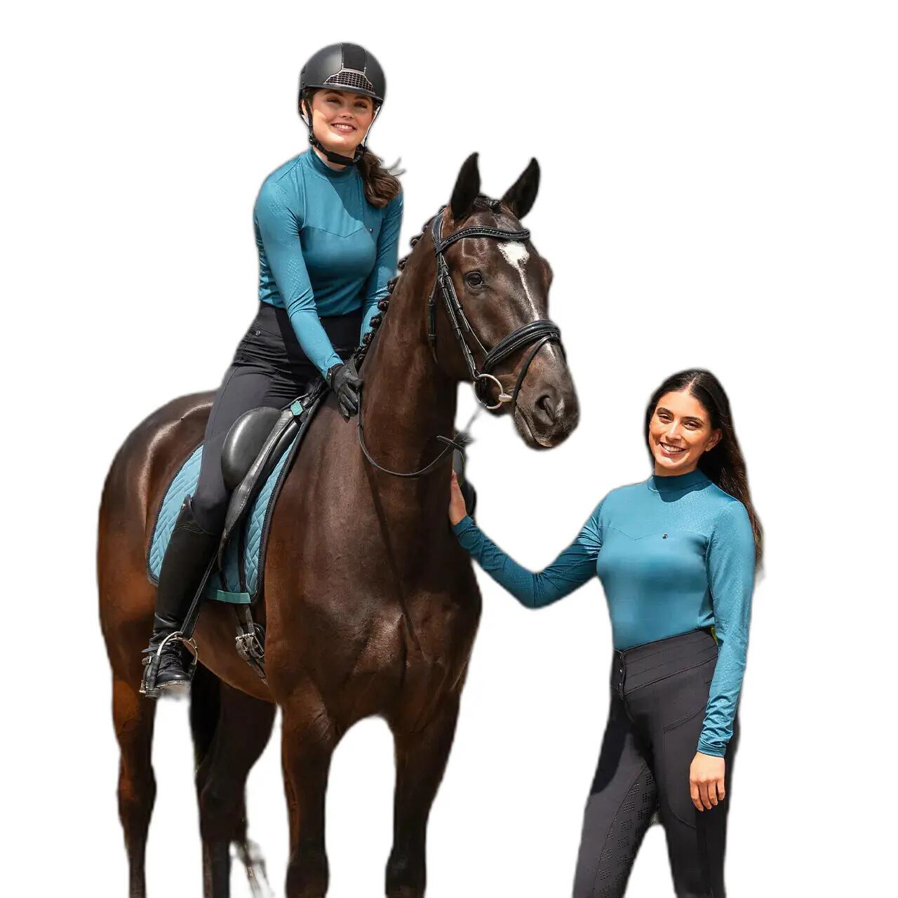 Rijhandschoenen voor meisjes QHP Solares 2/3