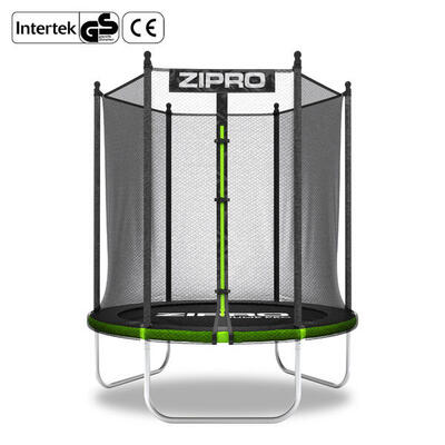 Trampoline ronde jump pro - 4ft 127 cm voor kinderen - met veiligheidsnet extern