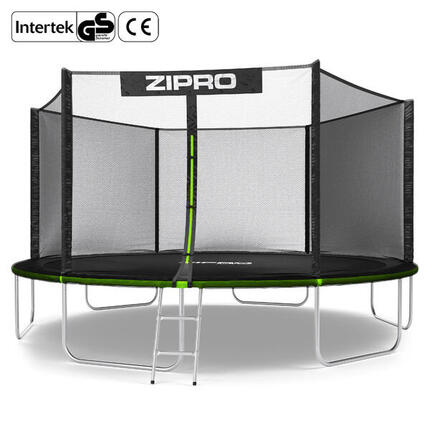 Trampolina ogrodowa Zipro Jump Pro z siatką zewnętrzną 14FT 435cm