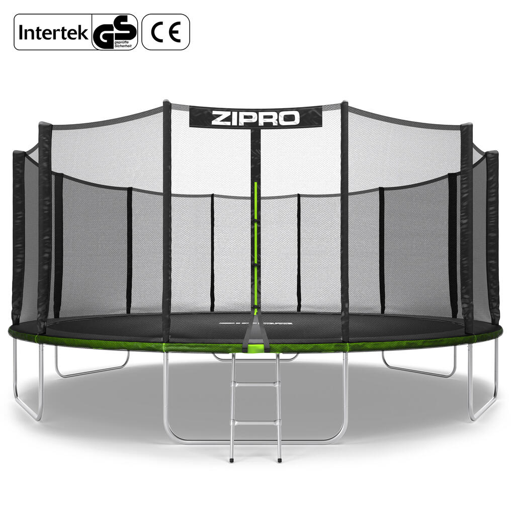 ZIPRO JumpPro OUT 16′ 496 cm Garden Trampoline with Outer Safety Net