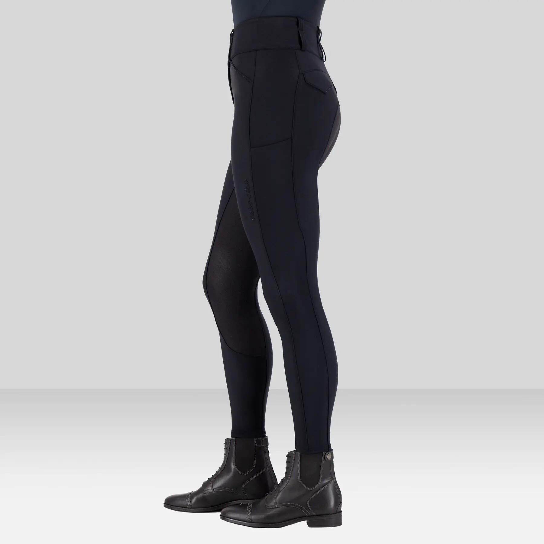 Pantalón de equitación térmico con agarre completo para mujer Euro-Star Aurelia 4/4