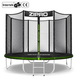 Trampoline rond Zipro Jump Pro 8FT 252cm avec filet de protection extérieur