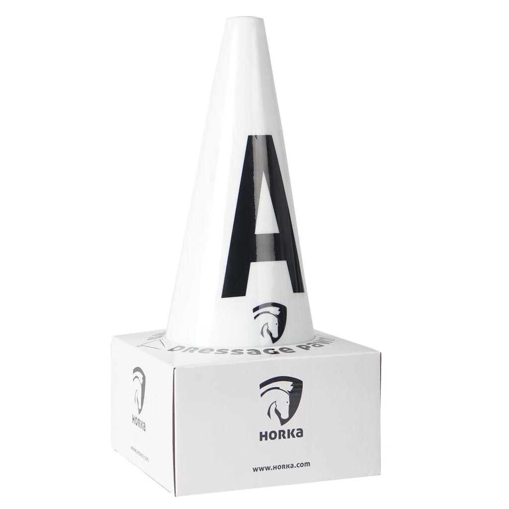 Set of 8 dressage cones HORKA