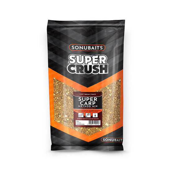 Amorce Sonubaits super carp method mix supercrush