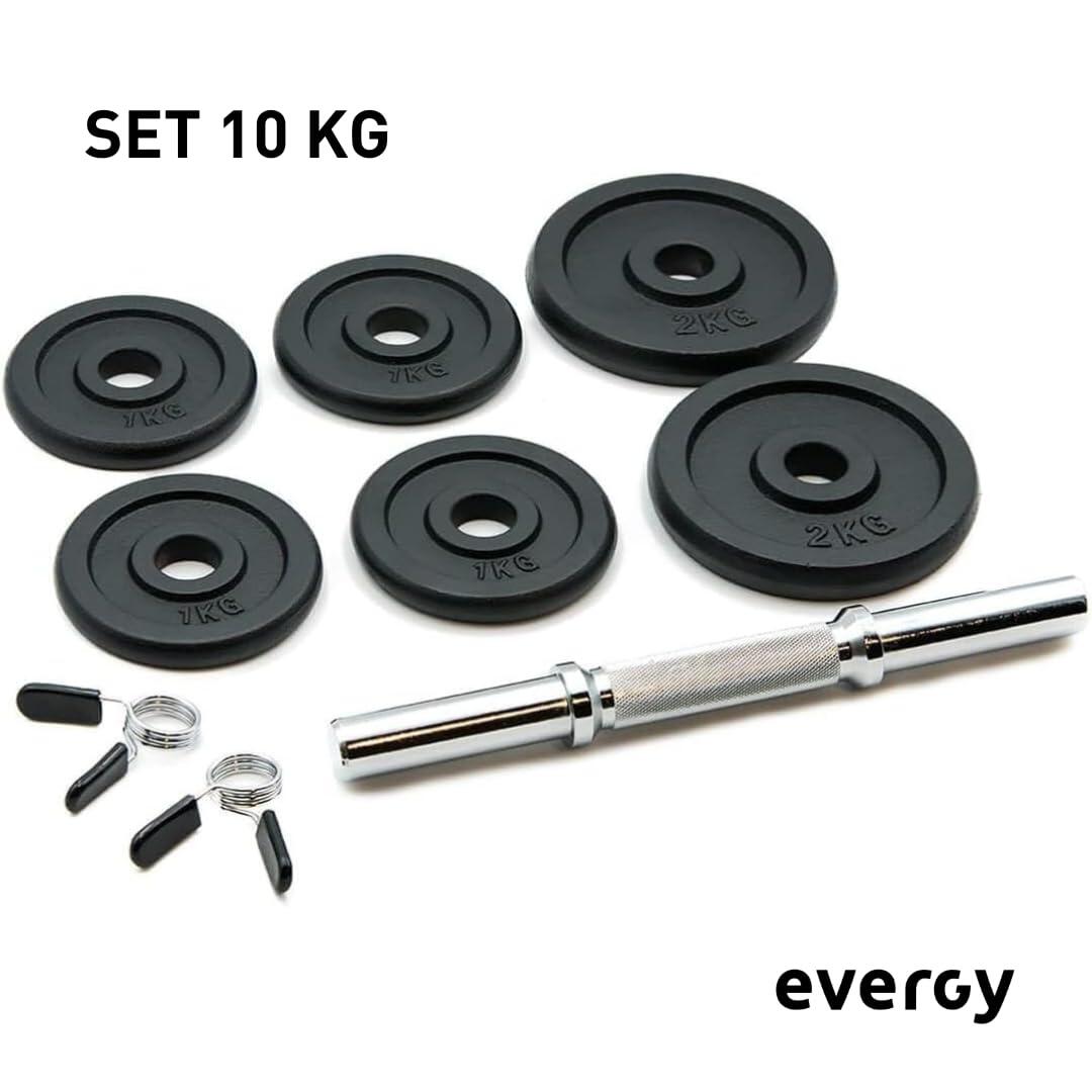 Set Mancuerna 10kg ajustable 2/7