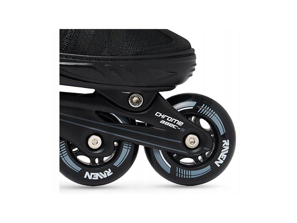 Patins de rodas artísticos 2 em 1 ajustáveis Raven Profession PLUS Speed Lacing 6/7