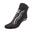 Technické protiskluzové ponožky Wellness pro dospělé s černo-stříbrným vláknem