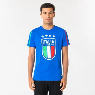 Figc italië big logo t-shirt heren