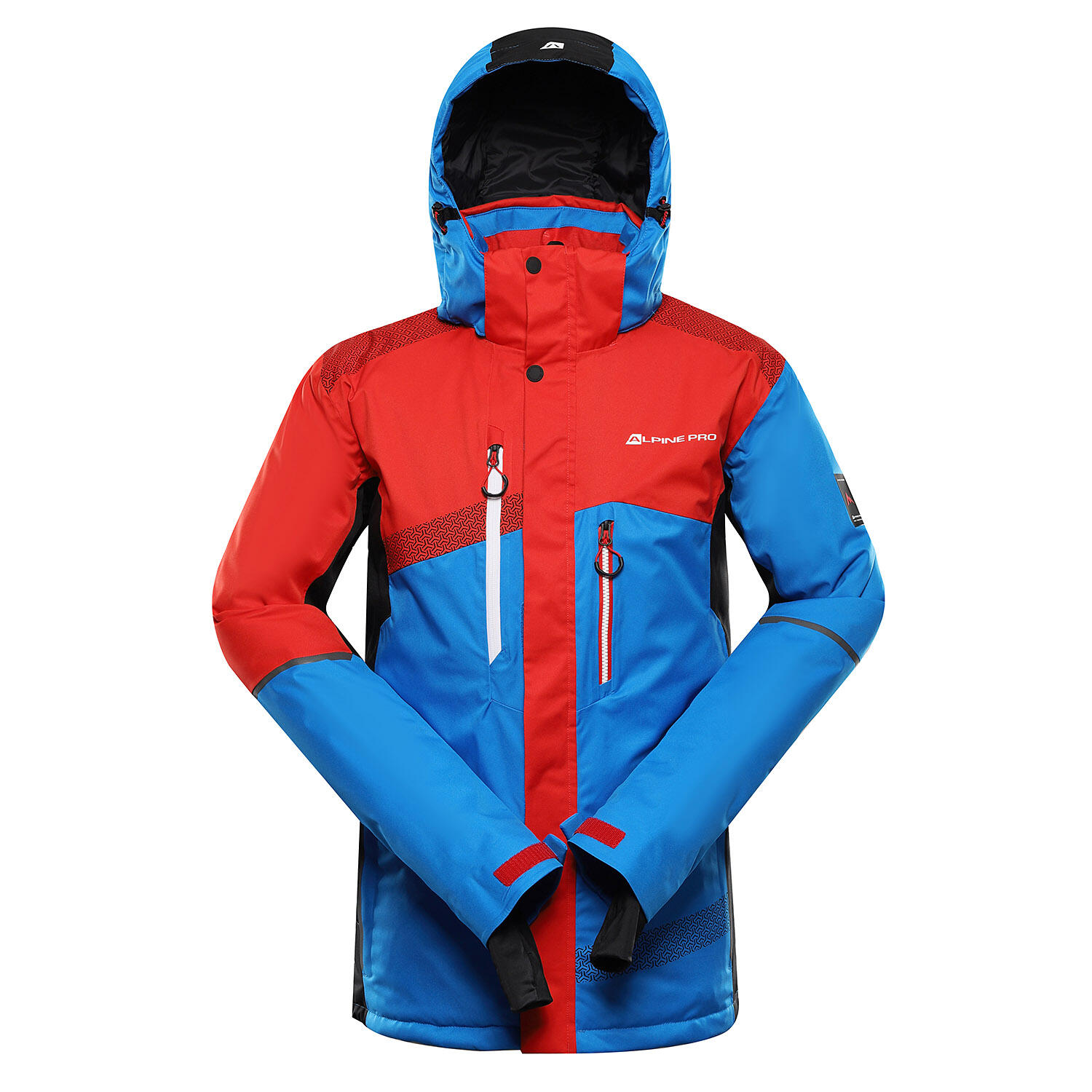 ALPINE PRO Pánská lyžařská bunda s membránou ptx snow DEAR 2