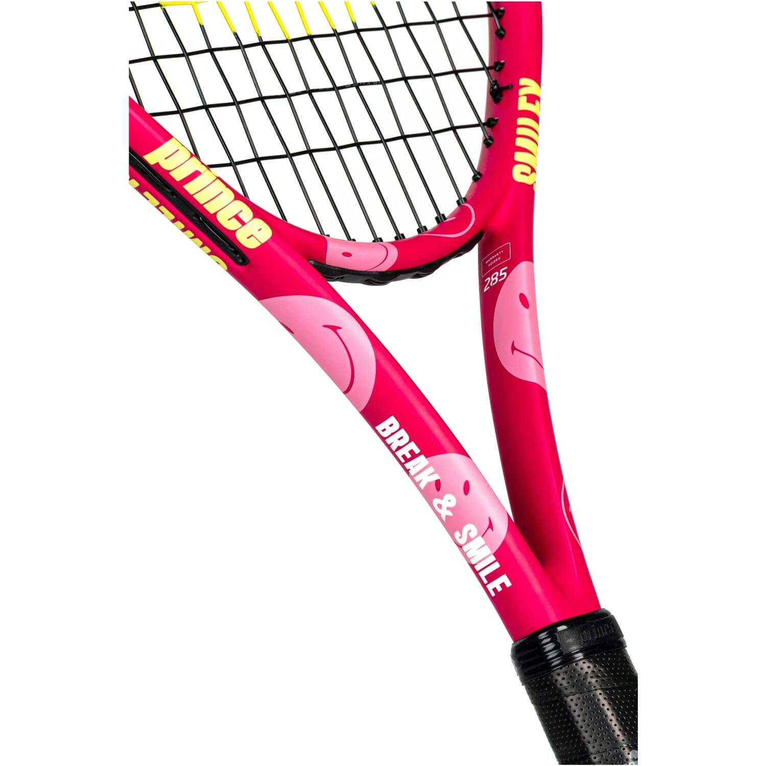 Raquette de tennis Prince Beast Power 285 Pink Smiley EDT 4/6