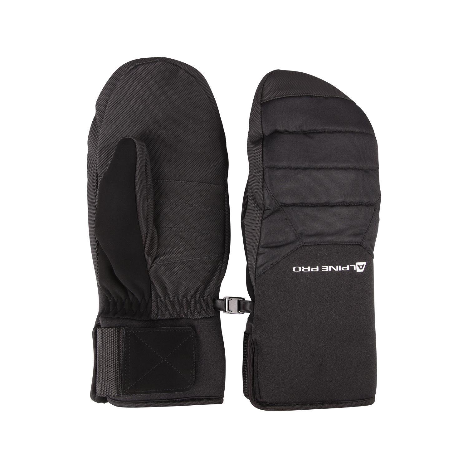 ALPINE PRO Lyžařské rukavice s dwr úpravou NERNE