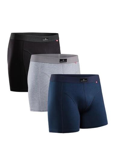 Herren Classic Trunks 3er Pack Baumwolle Weich Atmungsaktiv