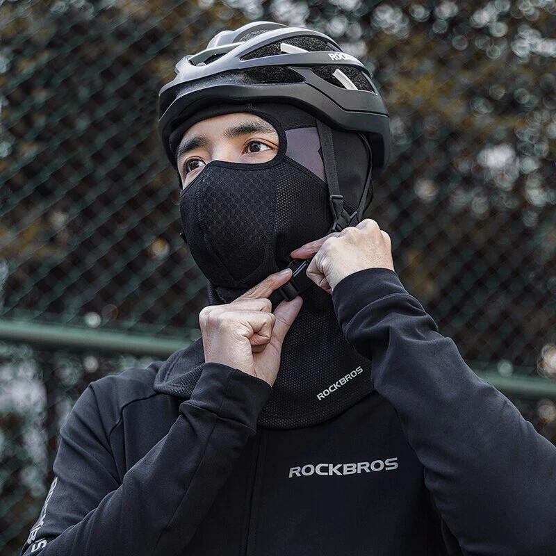 Kominiarka sportowa maska na twarz dla dorosłych ocieplana Rockbros LF8767 4/7
