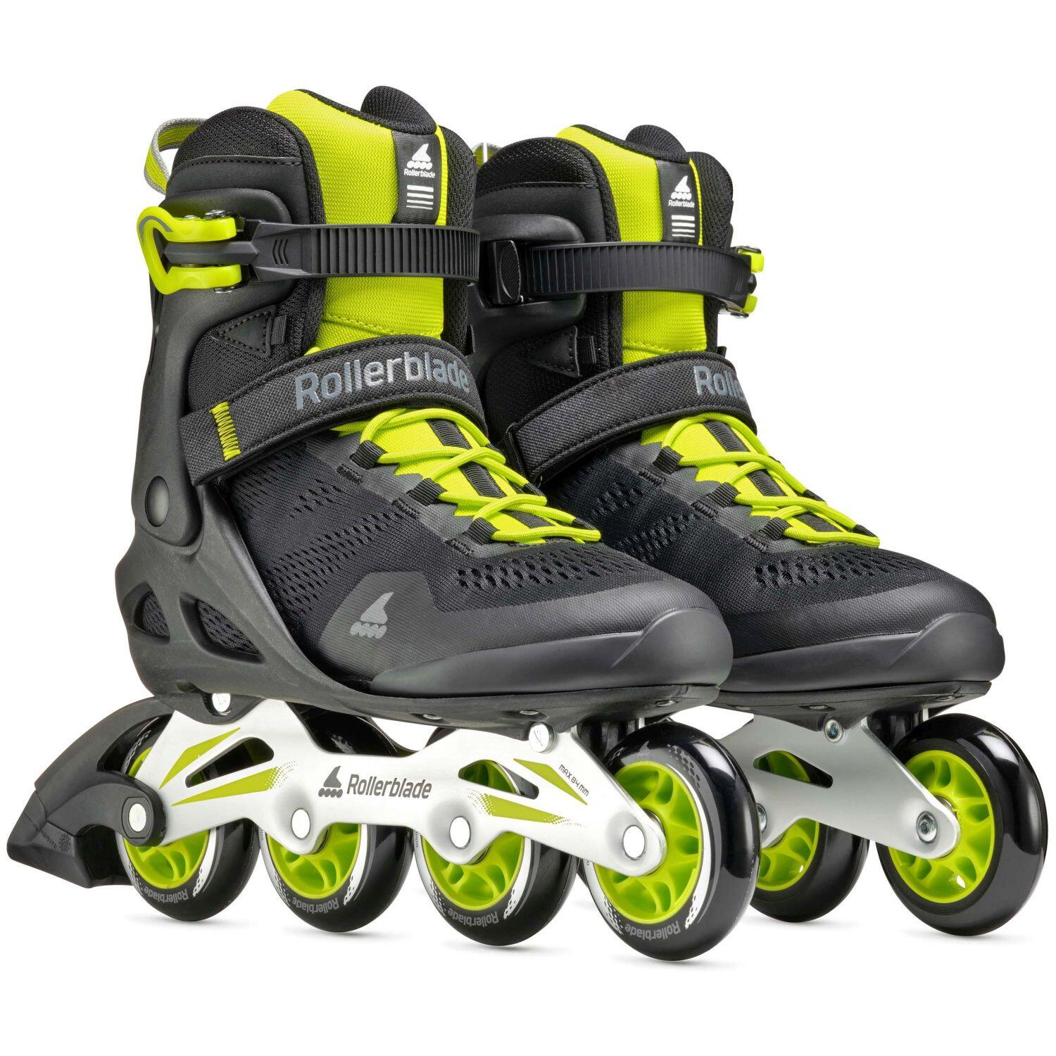 ROLLERBLADE Roller Fitness Macroblade 80 Noir Lime 2025 7/7