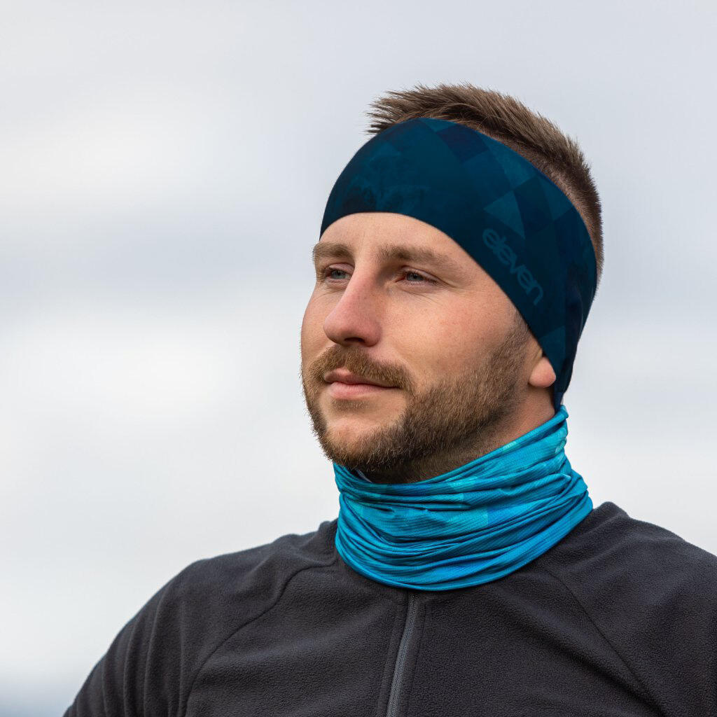 Sportstirnband Eleven Dolomiti Tripeak – blau 2/3