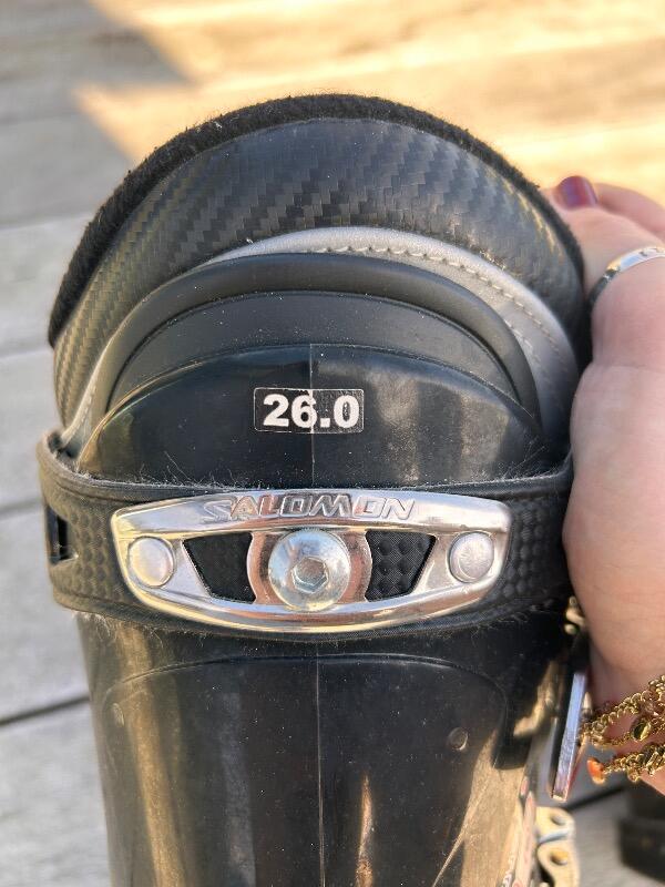 Entre Particuliers - Chaussures de ski Salomon 26.0 3/7