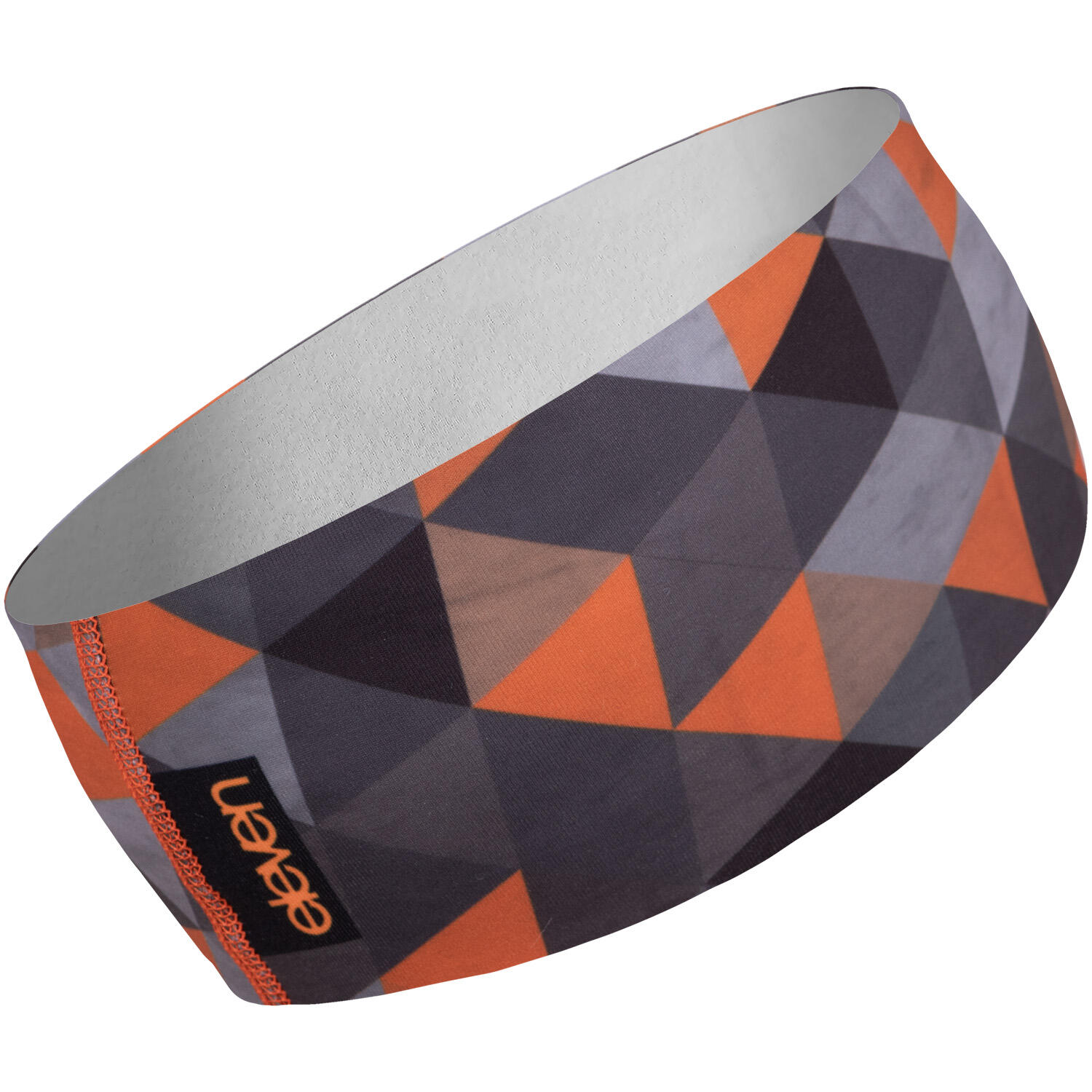 Sportstirnband Eleven Dolomiti Tripeak – grau/orange 3/3