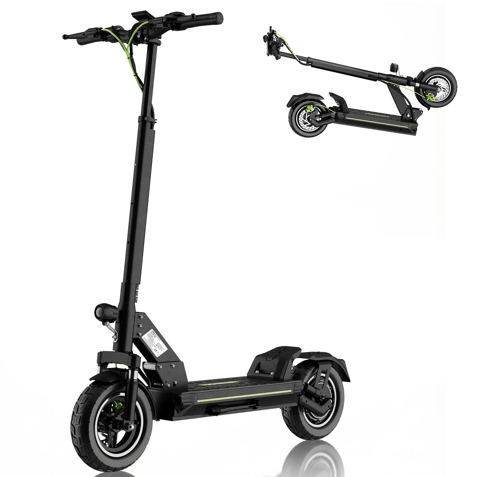 Trotinetă electrică TODIMART D6 pentru adulți, frâne cu disc dublu