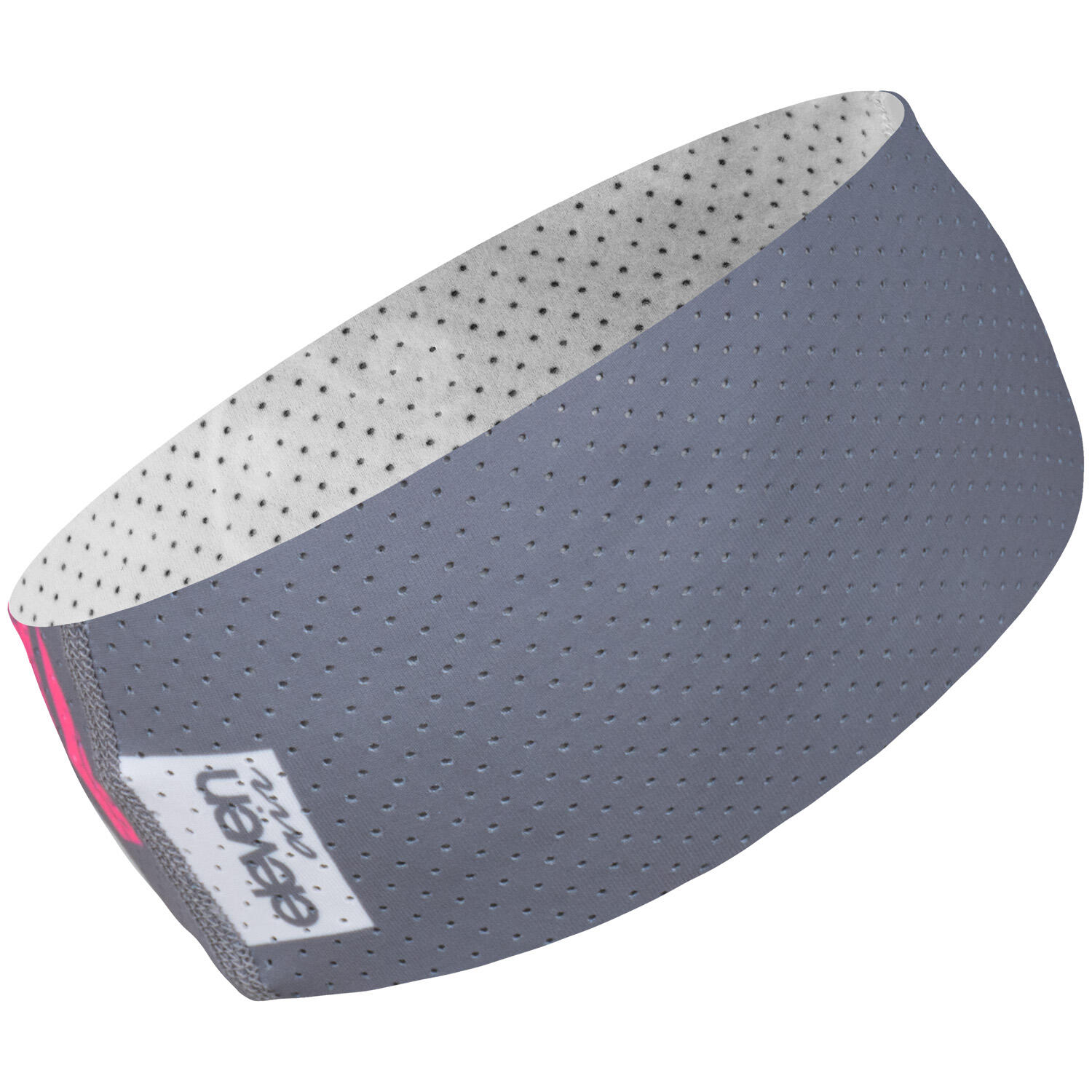 Sportstirnband Eleven Air Stamina – grau/rosa 3/3